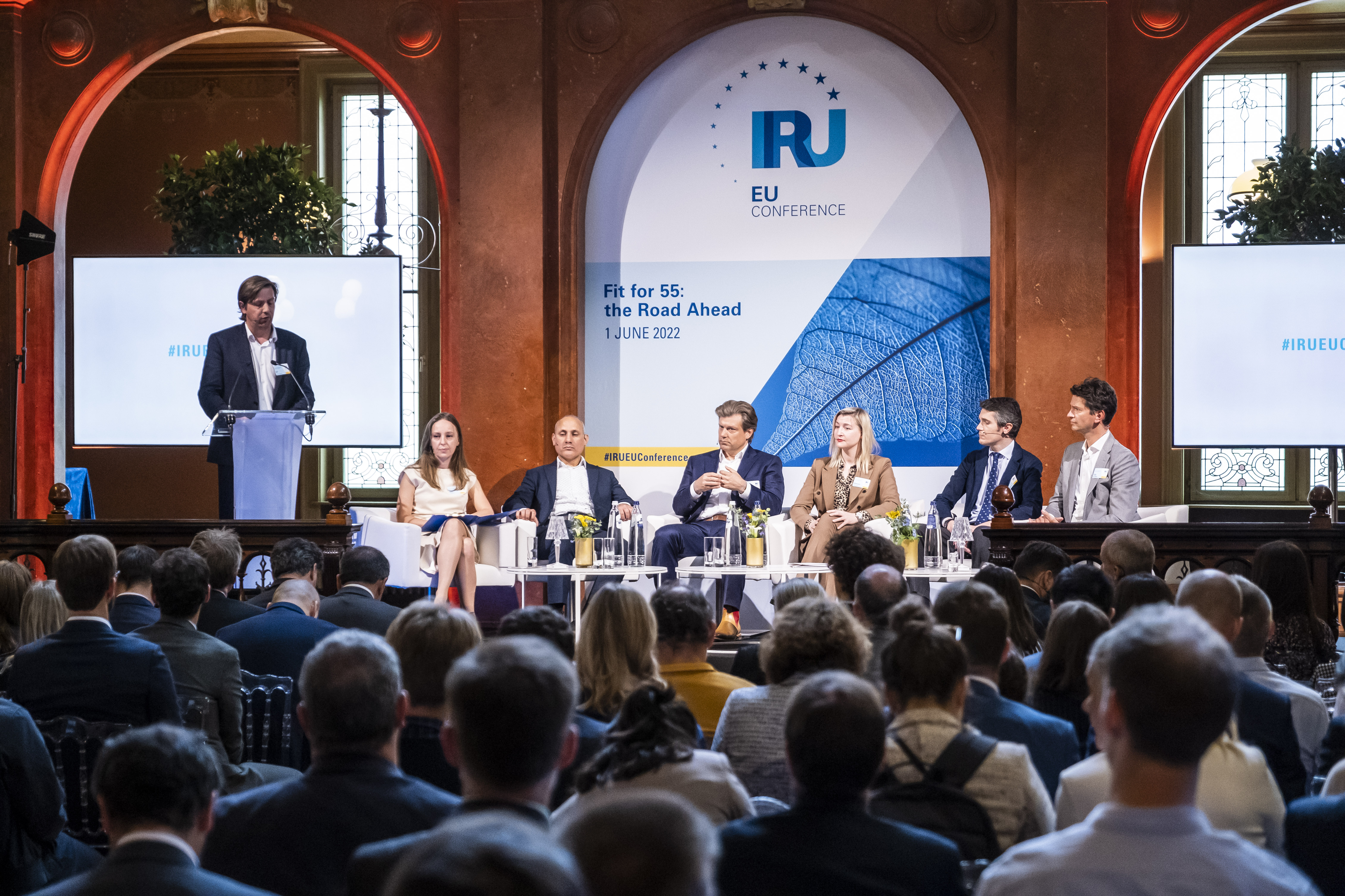 Road transport conference panel