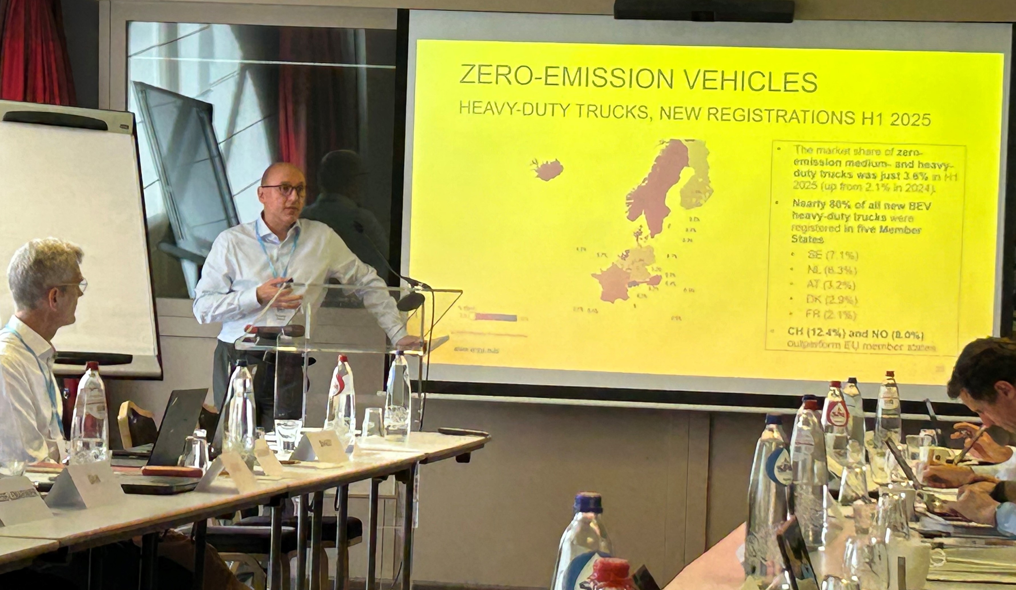 IRU Green Compact roundtable at ACEA tackles alternative fuels and vehicles