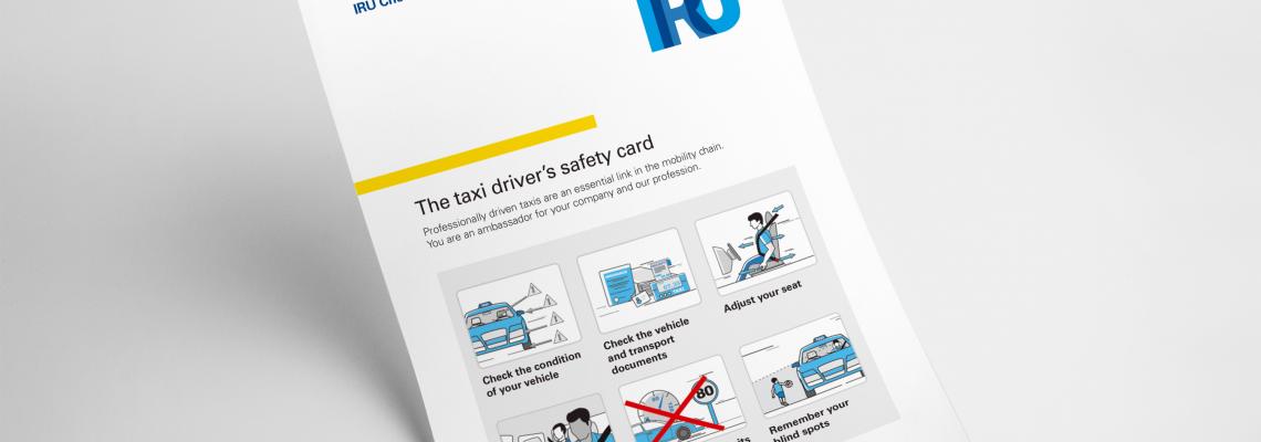 The taxi driver&rsquo;s safety card
