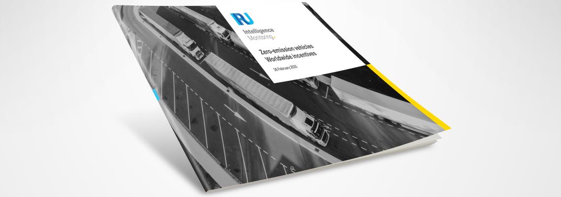 IRU Intelligence Monitoring - Zero-emission vehicles worldwide incentives