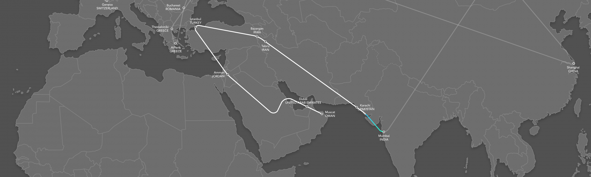 Ulaanbaatar > Mumbai