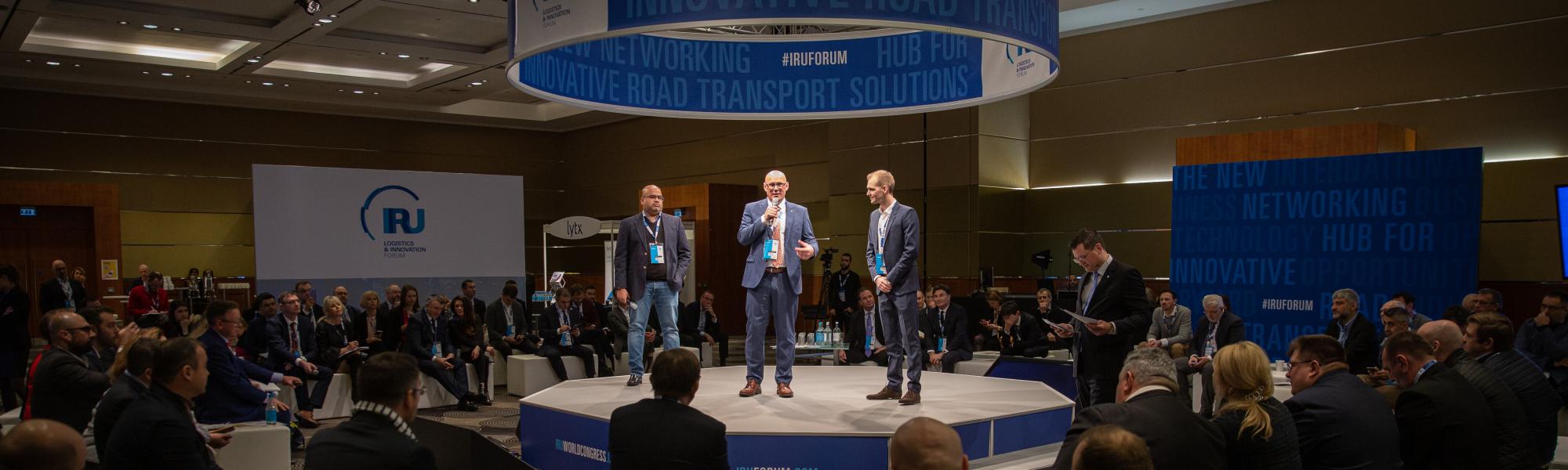 IRU&rsquo;s Logistics and Innovation Forum shows the future of road safety