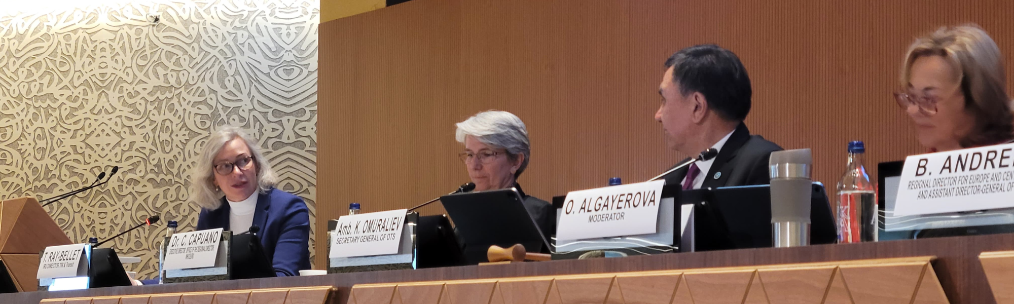 IRU laid out key actions to more efficiently and securely manage the growing volume of goods transiting through the Turkic region at the Organization of Turkic States&rsquo; conference in Geneva.