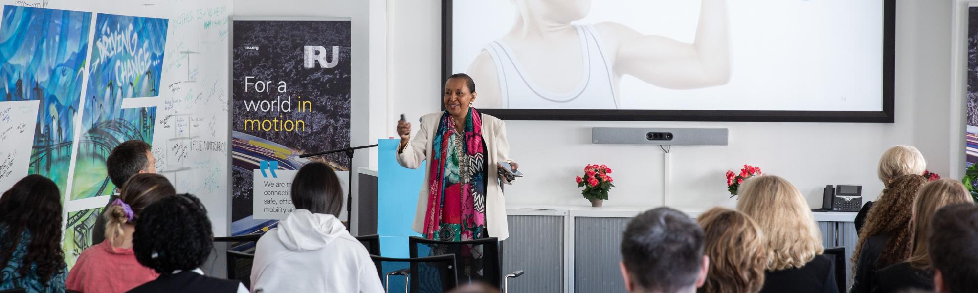 Unlocking potential: IRU hosts coaching event for international Geneva