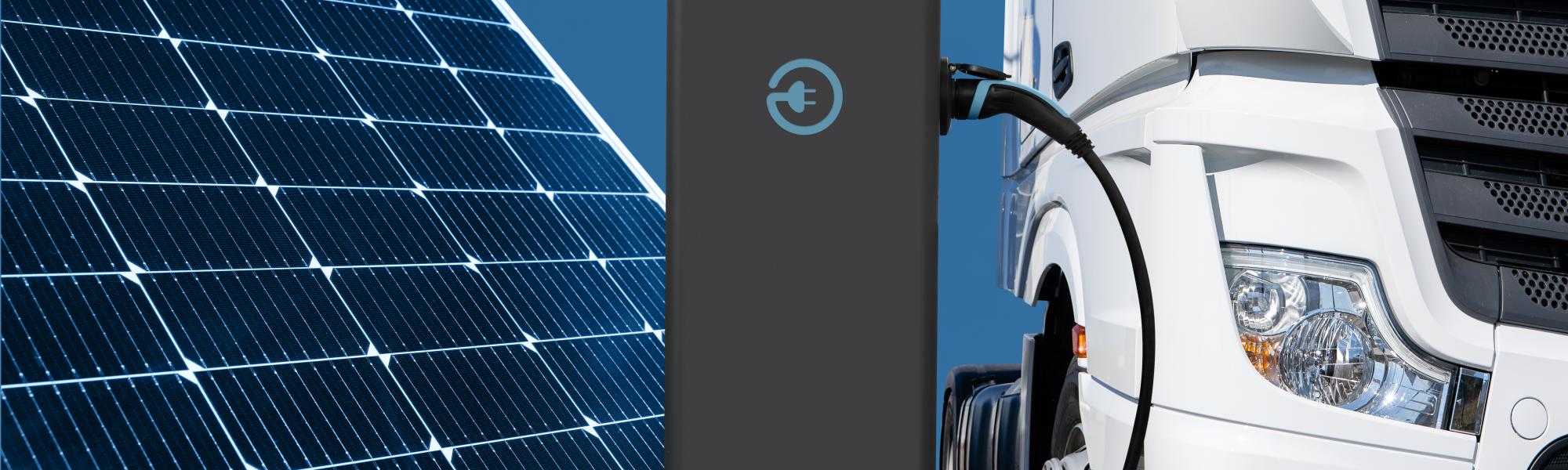 Heavy-duty vehicle charging stations