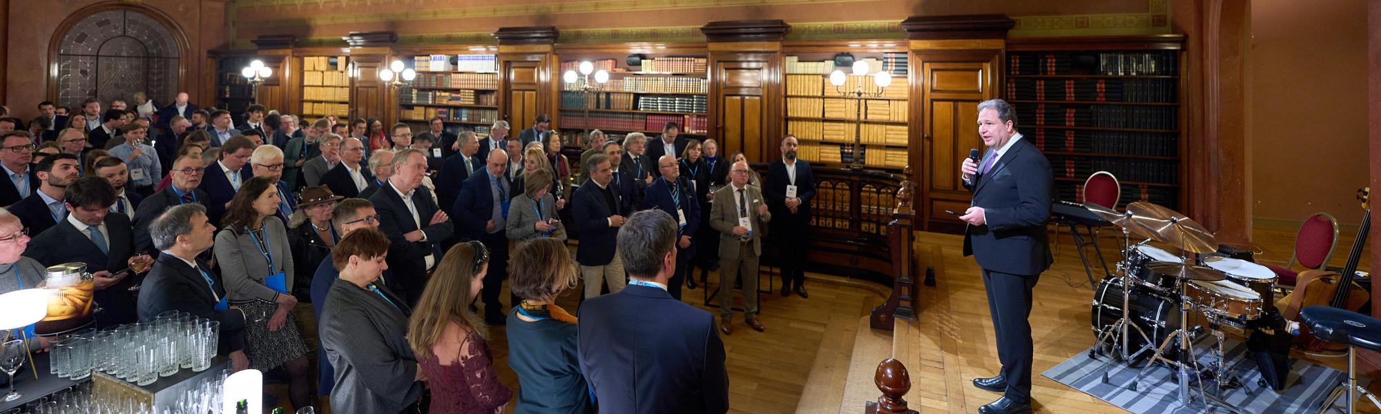 Digitalisation and collaboration take centre stage at IRU&rsquo;s spring cocktail