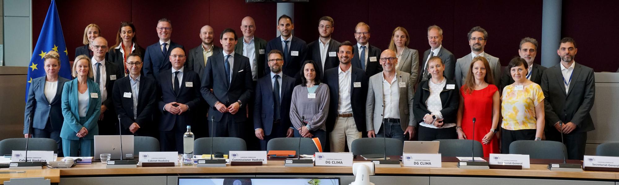 IRU joins high-level EU dialogue on emissions trading and climate finance