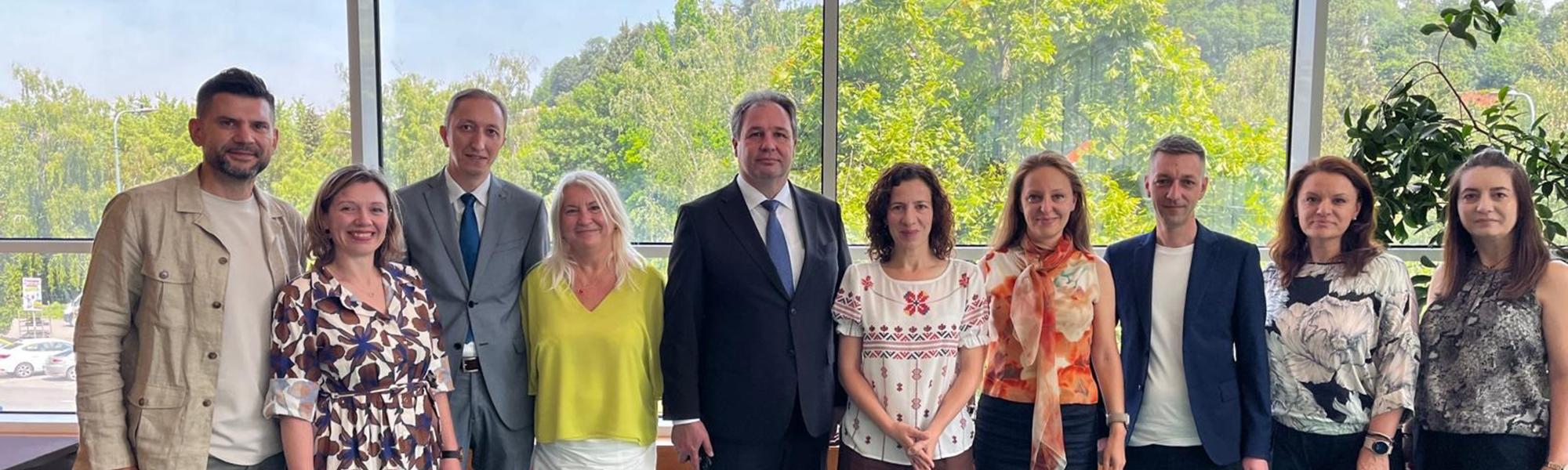 Supporting drivers and skills: IRU and UNTRR meet EU Executive VP M&icirc;nzatu