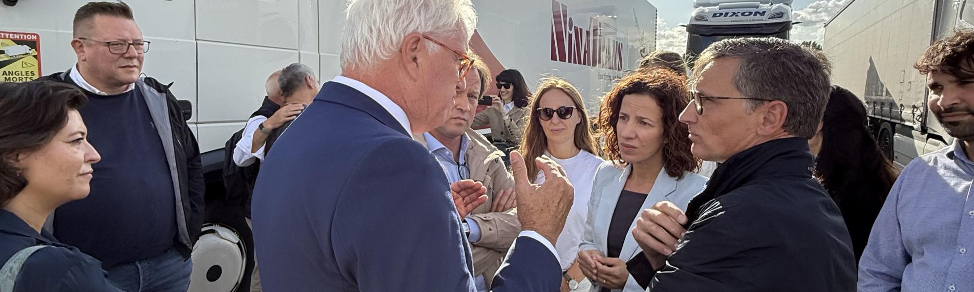 EU Commission Vice-President stresses urgent need for secure truck parking