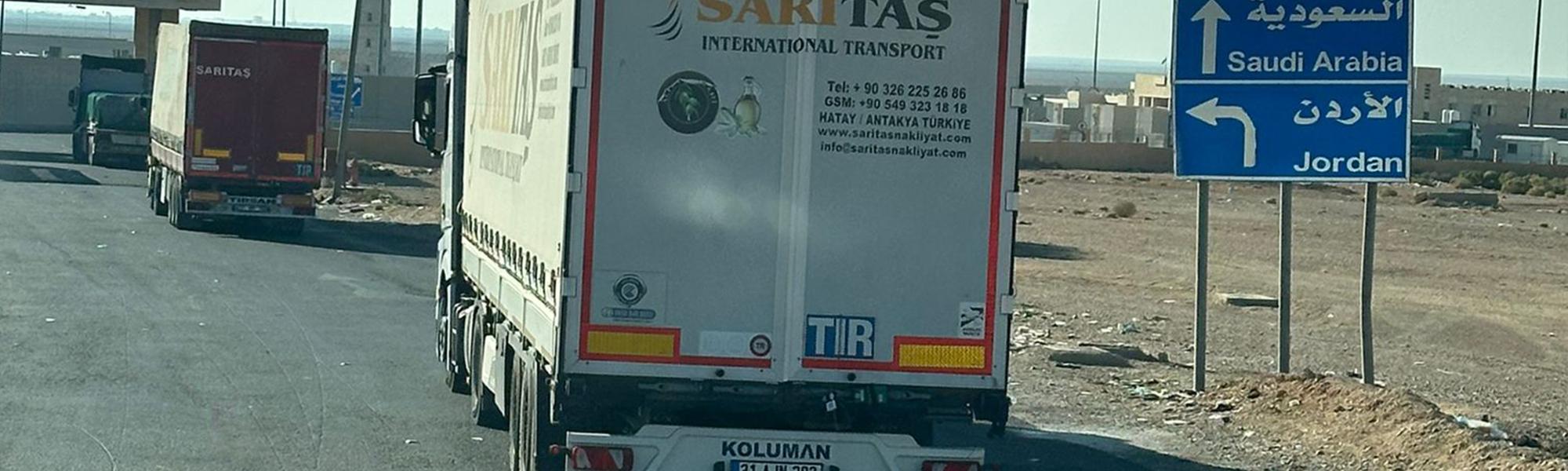 After years, Turkish trucks resume operations via Saudi Arabia with TIR