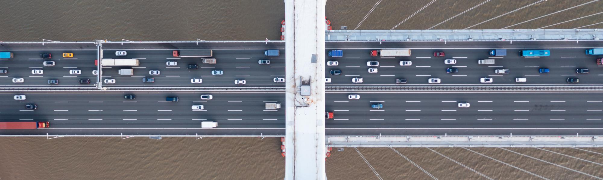 Economic development follows road transport