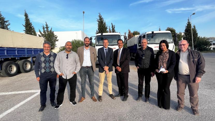 IRU meets the CSFTL (IRU Academy Training Institute) training team in Borj Cedria, Tunisia.