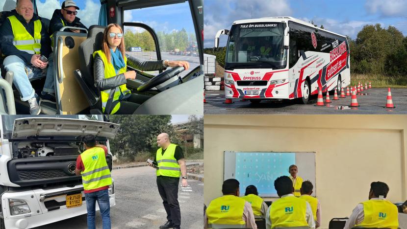 IRU RoadMasters programme used to evaluate drivers&rsquo; skills profile, target training, and manage risks in Estonia and India