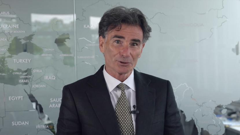 Генеральный секретарь IRU Умберто де Претто поздравляет Монголию со 100-летием автомобильного транспорта