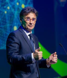 IRU Secretary General Umberto de Pretto at the Lithuania&rsquo;s annual International Transport Innovation Forum