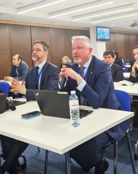 The General Delegate to the IRU Permanent Delegation to Eurasia, Vadim Zakharenko