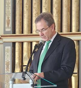 Mexico's Ambassador, Esteban Moctezuma Barrag&aacute;n