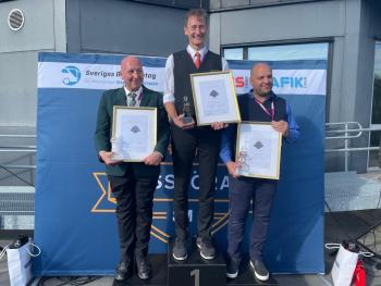 B-O &Aring;hrstr&ouml;m will now be looking to defend his title in Stockholm on 3 September 2024.