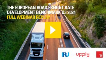 The European Road Freight Rate Development Benchmark Q3 2024 full webinar replay