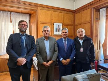 With Andres Santander Ortega, Head of the Interior Government