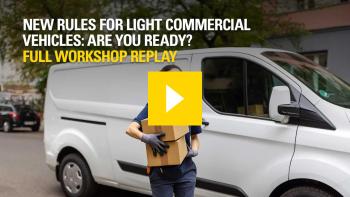 New rules for light commercial vehicles Are you ready - 3 September 2025 &mdash; Full workshop replay
